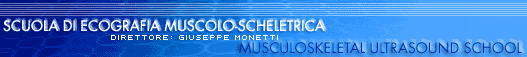 Scuola di Ecografia Muscolo-scheletrica